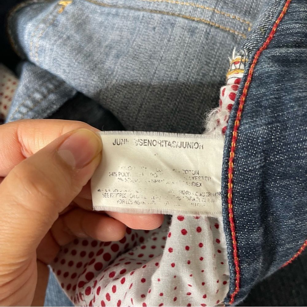 GLO Juniors Y2K Vintage Denim Mini Skirt - Picture 7 of 7